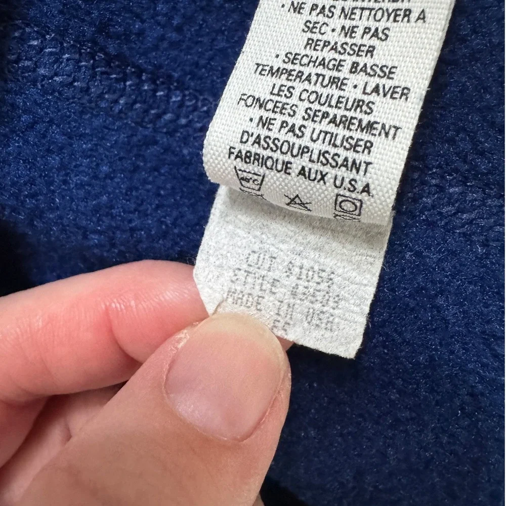 Patagonia Capilene Fleece Base Layer Long Johns Tights Size M Navy Blue USA‎